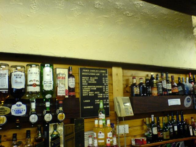 Bonnie Prince Charlie's bar, South Uist, pictured in 2007